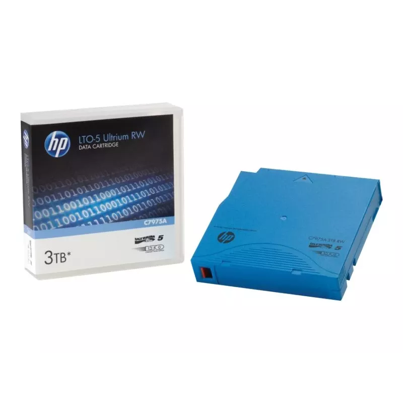 Hewlett Packard Enterprise HPE Ultrium mitte-kohandatud märgistusega andmekassett - 20 x LTO Ultrium 5 - 1,5TB / 3TB - märgistatud - helesinine - salvestusmeedium (C7975AN)