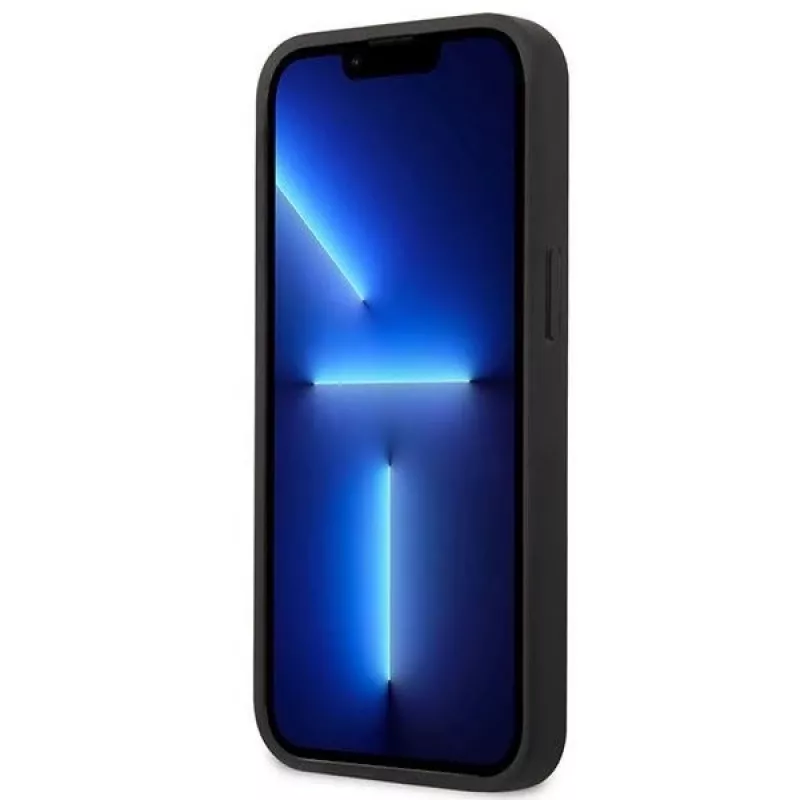 Mercedes MEHCP13SPSQRE iPhone 13 mini 5,4 punane/punane kõva ümbris Nahk Tähtede mustriga