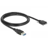 USB-kaabel DeLOCK 1m USB 3.0 USB 3.2 Gen 1 Micro-USB B Must