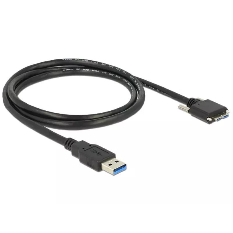 USB-kaabel DeLOCK 1m USB 3.0 USB 3.2 Gen 1 Micro-USB B Must