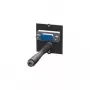 Bachmanni kohandatud moodul - modulaarne esipaneeli snap-in - HD-15, mini-telefonipistik stereo 3,5 mm - must (917.045)
