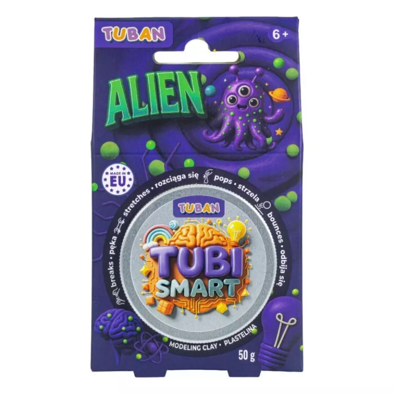Modelleerimissavi TUBAN Tubi Smart – Alien, lilla, 50 g