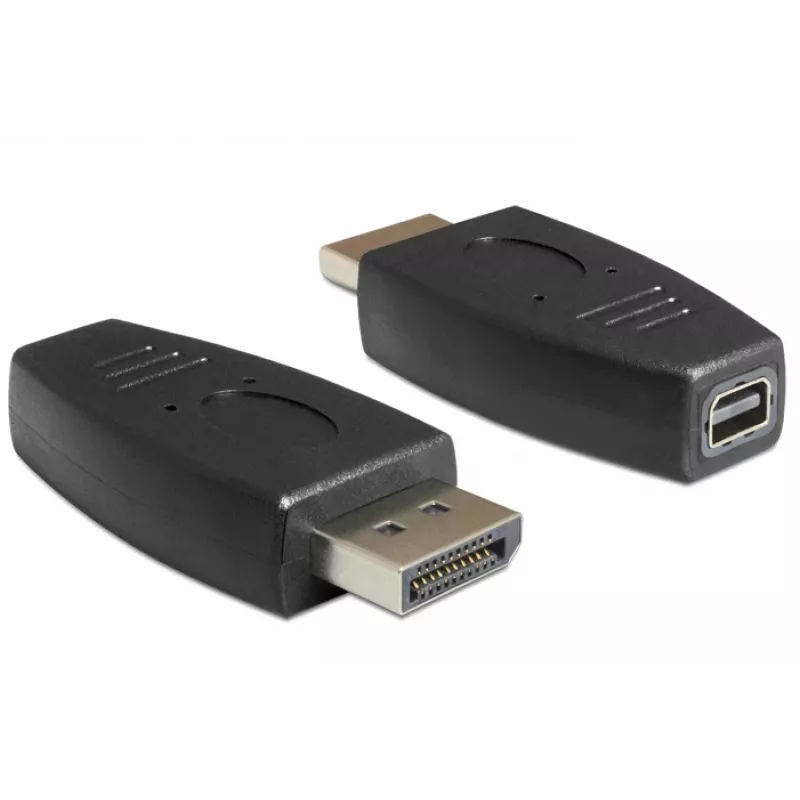 DeLOCK - DisplayPort-adapter - DisplayPort (M) Mini DisplayPortile (W) - Must