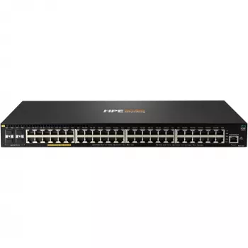 HPE - Aruba Series - lüliti - 2930F 48G PoE+ 4SFP - L3 - hallatav - 48 x 10/100/1000 (PoE+) + 4 x Gigabit SFP (üleslink) raamile paigaldatav PoE+ (740 W)