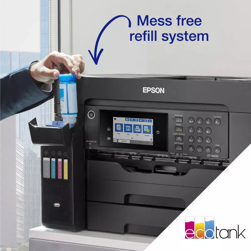 Epson EcoTank ET-16605 tindiprinter A3 4800 x 2400 DPI 32 lk/min Wi-Fi