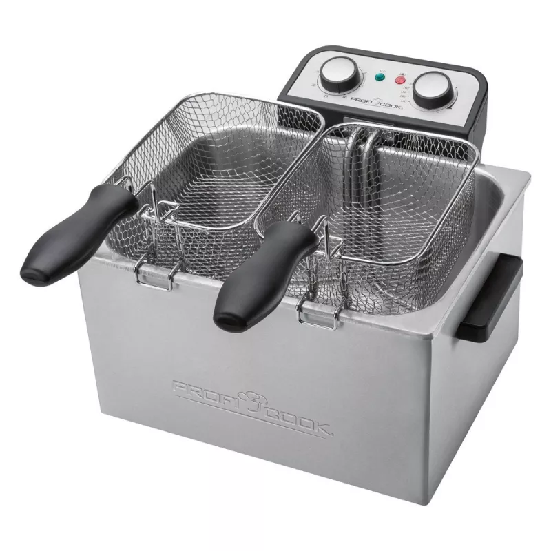ProfiCook PC-FR 1038 Double Stand-alone 3000 W Hõbedane