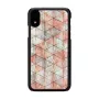 Telefonikohver iKins iPhone XR-ile — Teemantmustriga, must