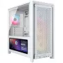 Corsair FRAME 4000D LCD RS PC-korpus, Midi-Tower, ATX, ARGB, karastatud klaas - valge
