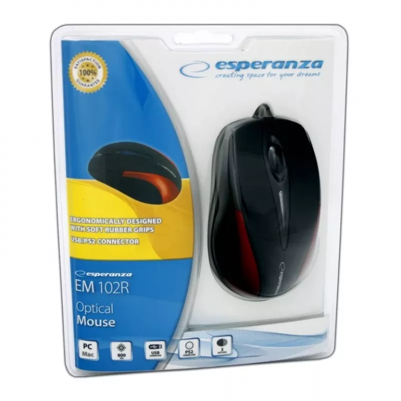 Optiline hiir SIRIUS EM102R USB