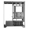 TACENS Mars Gaming MCPRISMA Midi Tower PC korpus, must, karastatud klaas, toetab ATX/Micro-ATX/Mini-ITX, 2x3,5-tollised + 2x2,5-tollised sahtlid