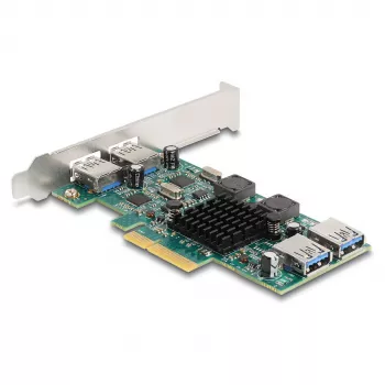 DeLOCK PCI Express x4 kaart 2 x USB 5 Gbps Type-A 2 x sisemine USB