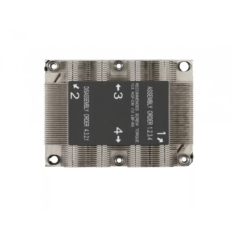 Supermicro SNK-P0067PS arvuti jahutussüsteem Protsessori jahutusradiaator