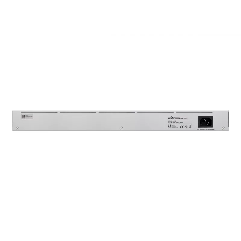 Ubiquiti UniFi 24-port PoE hallatav L2/L3 Gigabit Ethernet (10/100/1000) Power over Ethernet (PoE) 1U hõbedane
