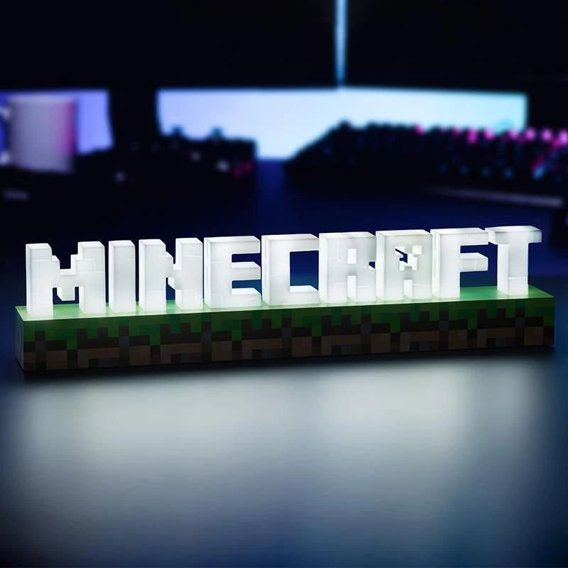 Paladone Minecraft Logo Valgusti