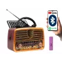 Analog raadio BLOW RA10 AM/FM päikeseenergial 77-540 — AM/FM vastuvõtja päikesepaneeli ja akuvarundusega