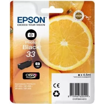 Epson oranžs C13T33414010 tindipadrun 1 tk Originaal Fototintmust