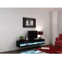Cama TV-alus VIGO uus 30/180/40 must/must läikiv