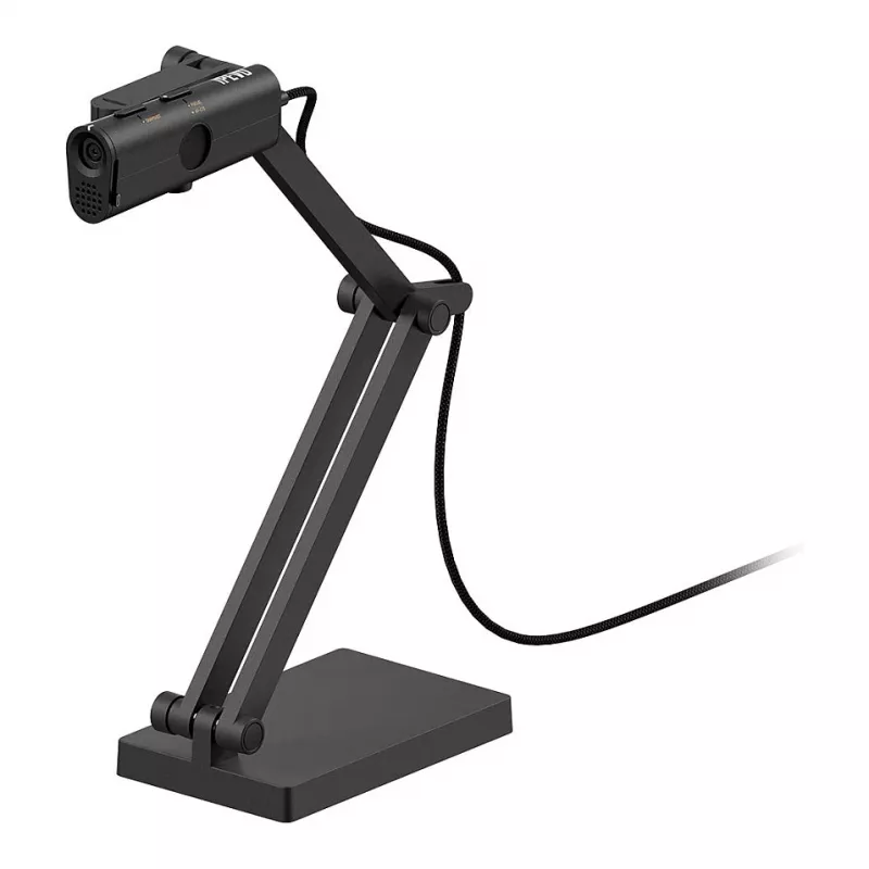 Dokumendikaamera IPEVO CDVU-16IP Must — 13 MP sensor, USB 2.0, kuni 3840×2880 video