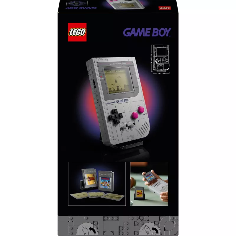 LEGO Retro Disain Ehituskomplekt Game Boy 72046 – detailne mudelikoopia, väljapanekualus
