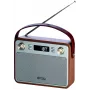 Autoradio MANTA RDI915X — FM-vastuvõtja Bluetooth 2.1, USB, microSD, 1200 mAh aku, 10 W väljundiga