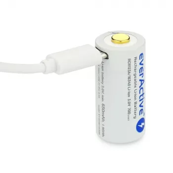 Laetav aku everActive EV16340 700mAh 3V Micro USB laadimisega