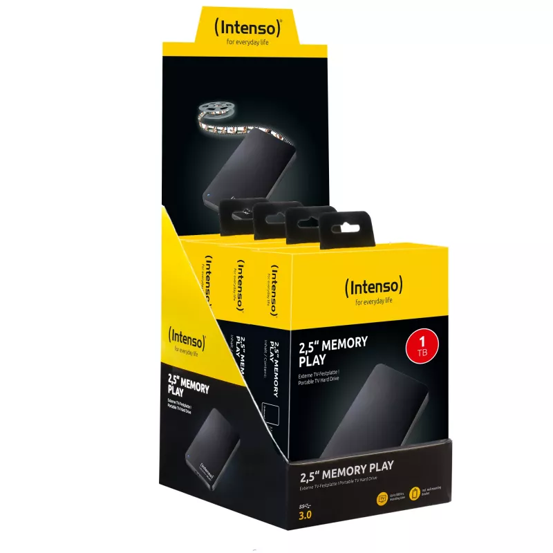 Väline kõvaketas Intenso 1TB USB 3.0 2.5-tolline Memory Play
