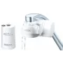 Kraaniveefilter BRITA ON TAP V CU CE2 (1052067) — 4-astmeline, 600 l mahutavus, 3 režiimi, 5 adapterit, valge