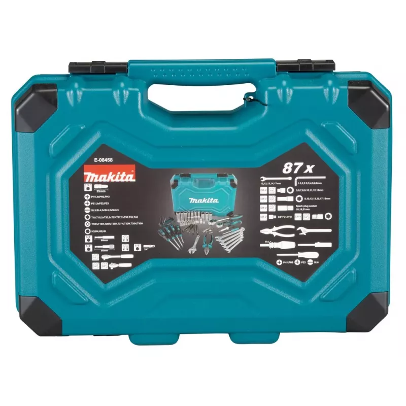 Tööriistakomplekt Makita E-08458 87 tööriista
