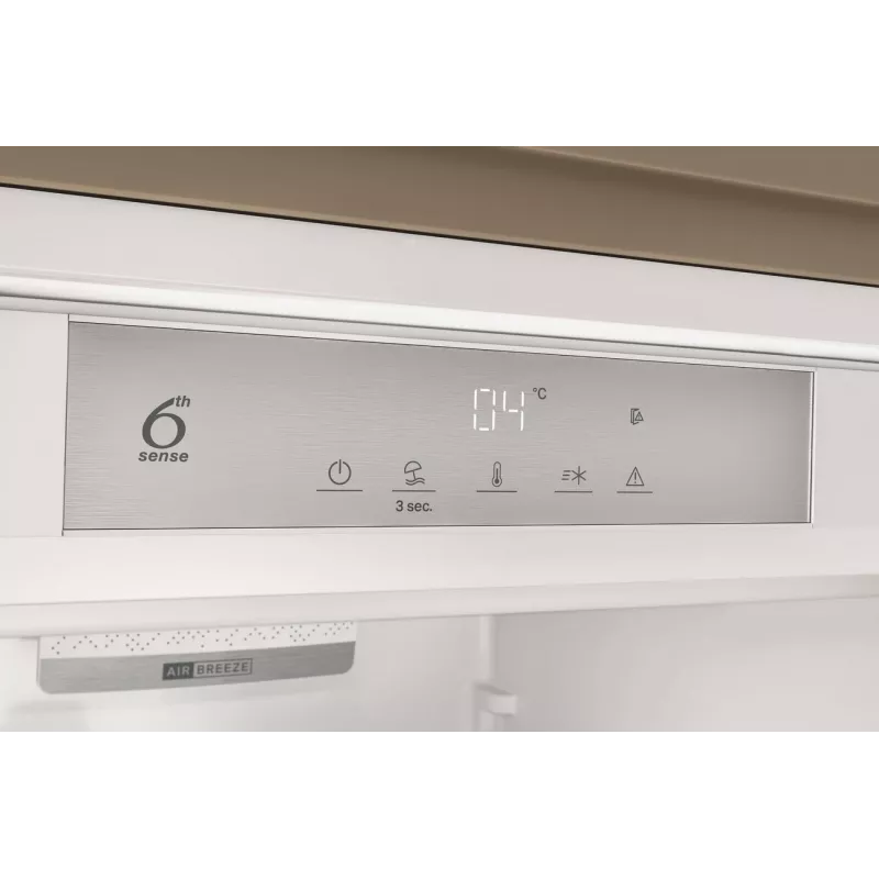 Whirlpool külmik | WHSD18A013D1 | Energiatõhususe klass E | Sisseehitatav | Sahver | Kõrgus 177 cm | Külmiku netomaht 306 L | Ekraan | 30 dB | Roostevaba teras