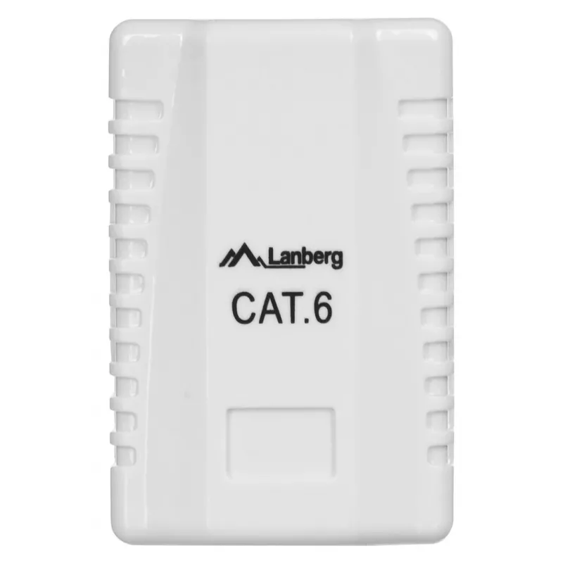 LANBERG RJ-45 pistikupesa karp OU6-0001-W, Cat6, valge