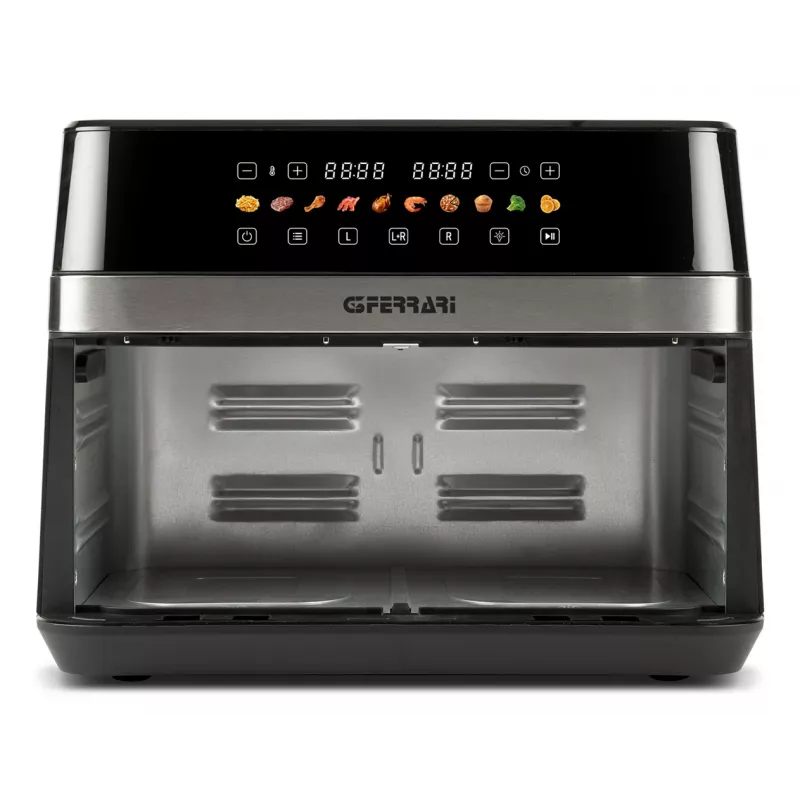 G3 Ferrari G10223 fritüür Topelt 12 L Eraldiseisev 2200 W Kuumaõhufritüür Must, roostevaba teras