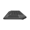 Natec Turbot 2 | Klaviatuur | Juhtmevaba | US | Bluetooth | Must/Hall