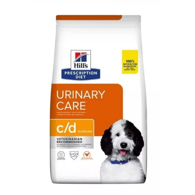 HILL'S PRESCRIPTION DIET Canine Urinary Care c/d Multicare Kuiv koeratoit Kana 1,5 kg