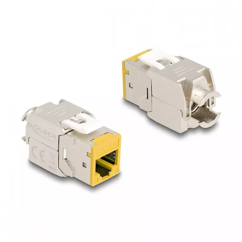 DeLOCK keystone moodul 88111 Lame Kollane RJ-45 10 tk