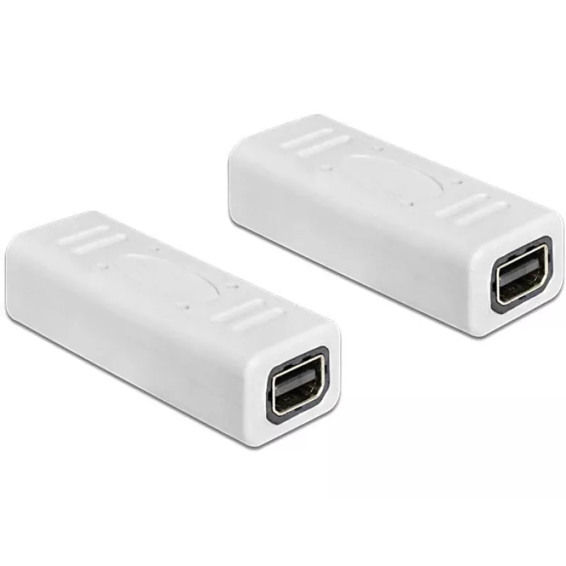 Kaabli pistikuadapter DeLOCK 65450 Mini DisplayPort Valge