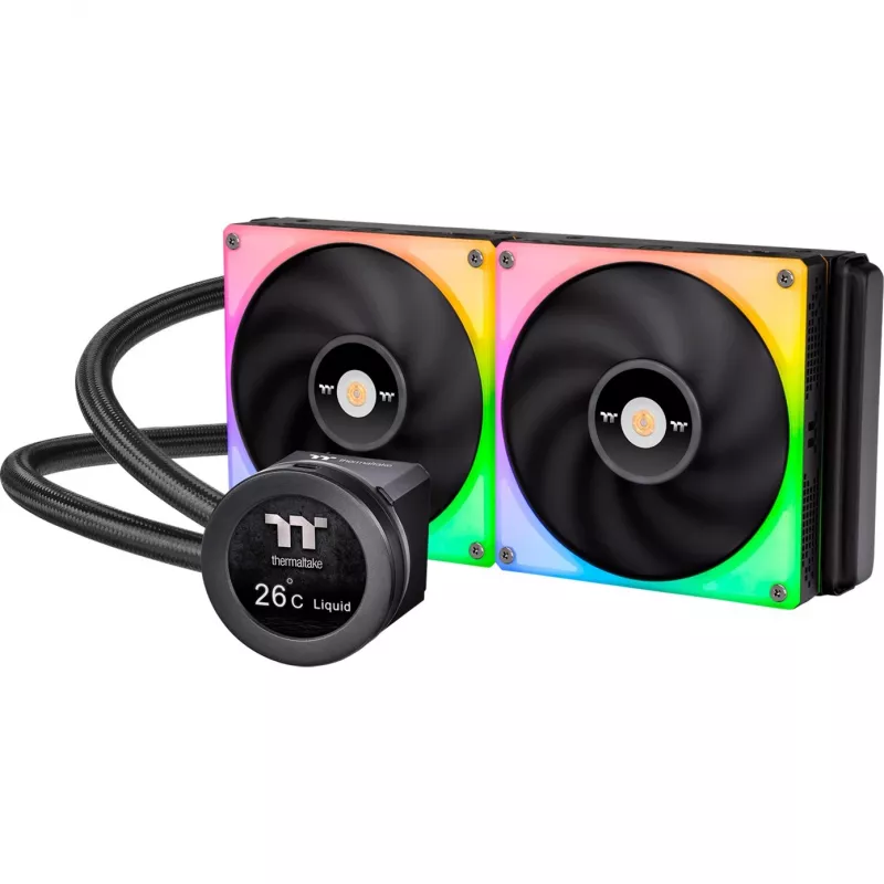 Thermaltake TOUGHLIQUID Ultra 280 RGB - protsessori vedelikjahutussüsteem - (ühildub: LGA1156, AM2, AM2+, AM3, LGA1155, AM3+, LGA2011, FM1, FM2, LGA1150, LGA2011-3, LGA1151, AM4, LGA206