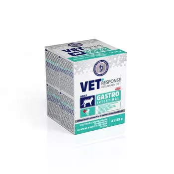 VET RESPONSE Gastrointestinal - märg kassitoit - 4x85g