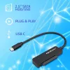 QOLTEC SATA adapter 52269 2,5-tollise draivi jaoks USB-C-le, toetab kuni 2TB