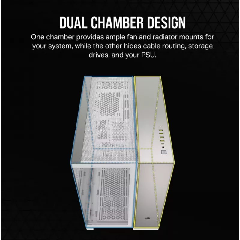 Corsair CC-9011285-WW arvuti korpus Midi Tower hall, valge