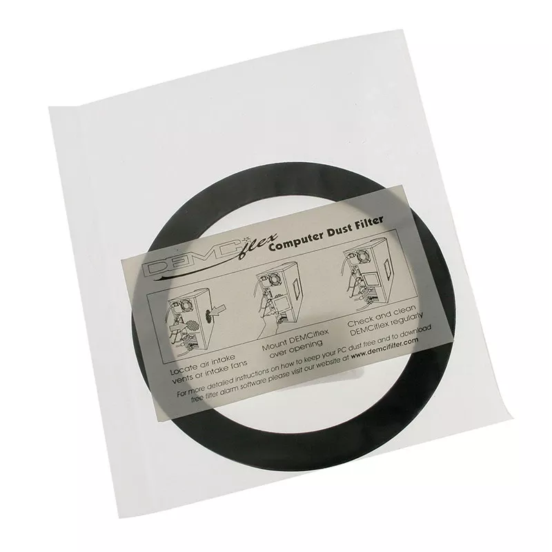 Tolmufilter DEMCiflex 92mm ümmargune DF0489 – 92 mm ümmargune ventilaatorifilter