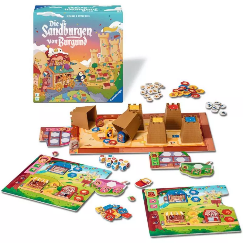 Ravensburger Die Sandburgen von Burgund, lauamäng
