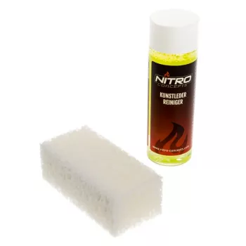 Nitro Concepts puhastuslahus PU-nahast istmetele käsnaga, 100 ml