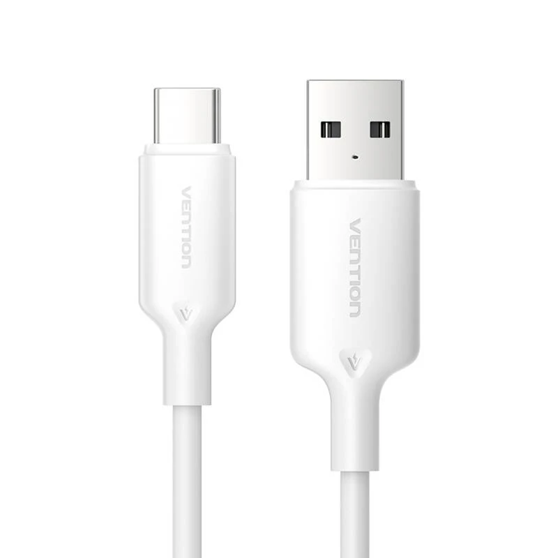 Kaabel USB-C – USB 2.0 / 1M Valge Ctqwf Vention