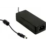 Toiteadapter MEAN WELL GST40A18-P1J 40 W, sisend 90–264 V, väljund 18 V, RoHS, 50×125 mm, 280 g