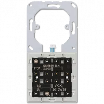 JUNG 4092 TSEM elektriline lüliti surunupplüliti 2P must – hall (4092TSEM)