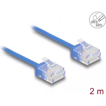 Võrgukaabel DeLOCK RJ45 Cat.6 2m sinine