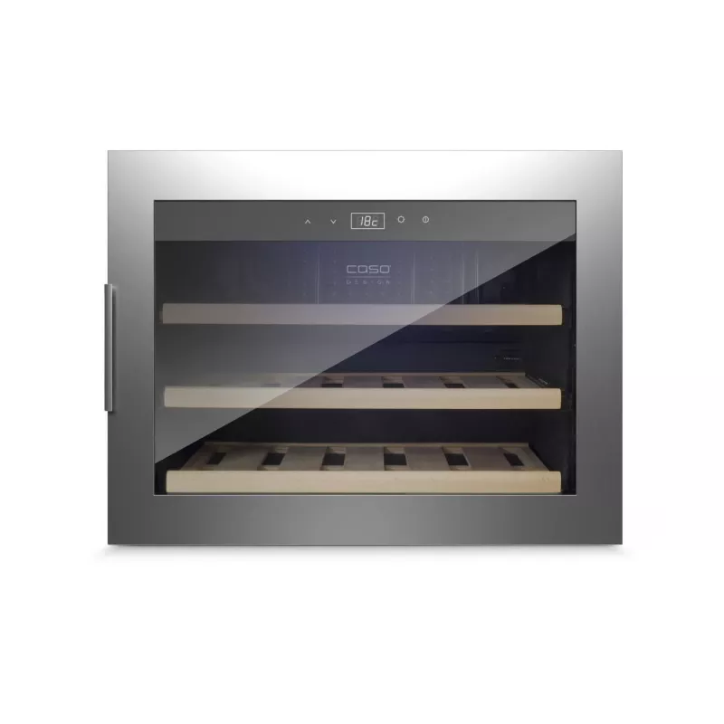 Veinikapp Caso WineSafe 18 EB Inox Compressor 18 pudelit