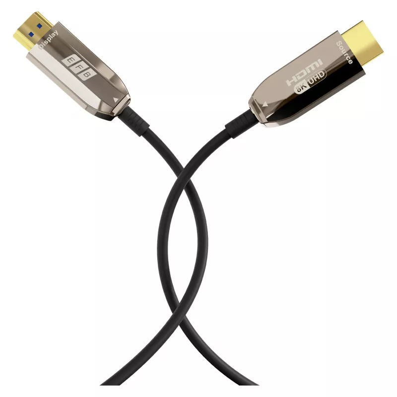 EFB Elektronik HDMI Fiiberoptiline kaabel AOC Active - digitaalne/kuva/video - 20 m (HDMI-21-00007)