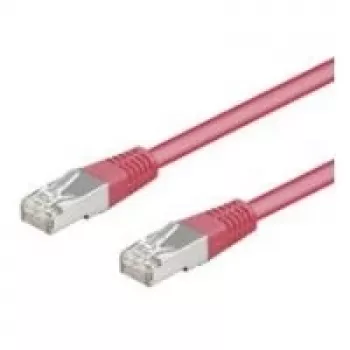 Wentronic Goobay CAT 5e patch-kaabel, SF/UTP, magenta, 1 m - CCA vasksegu (93411)