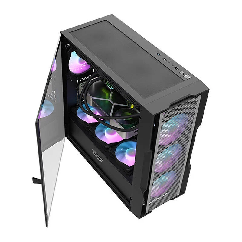 Arvutikorpus Darkflash DK431 Mesh, ATX, must